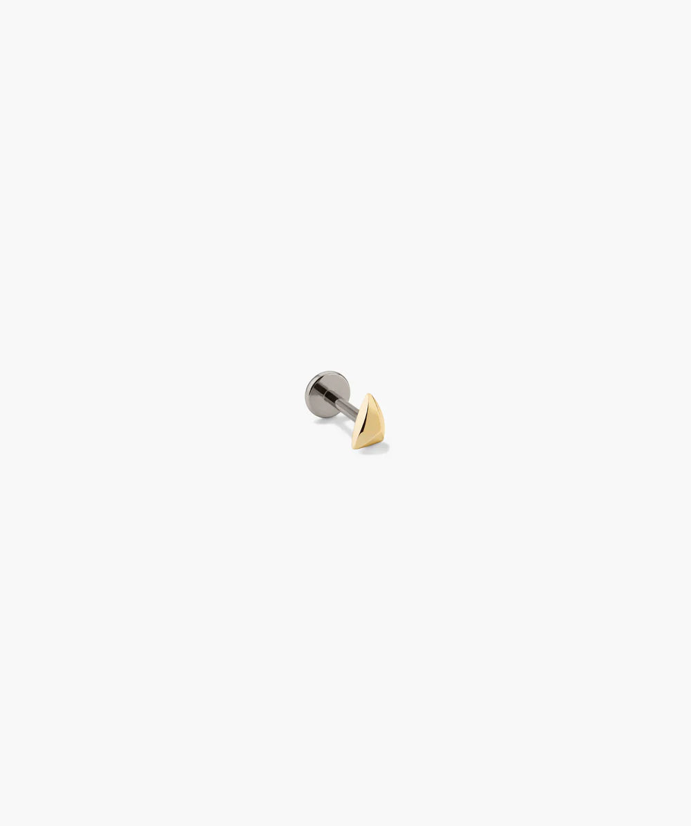 Piercing Studio - Puffy Pyramid Flat Back Stud