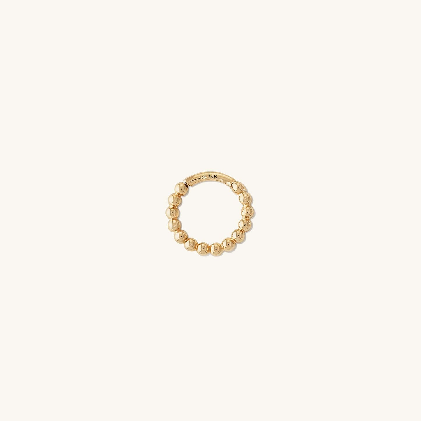 Cartilage Beaded Mini Hoop