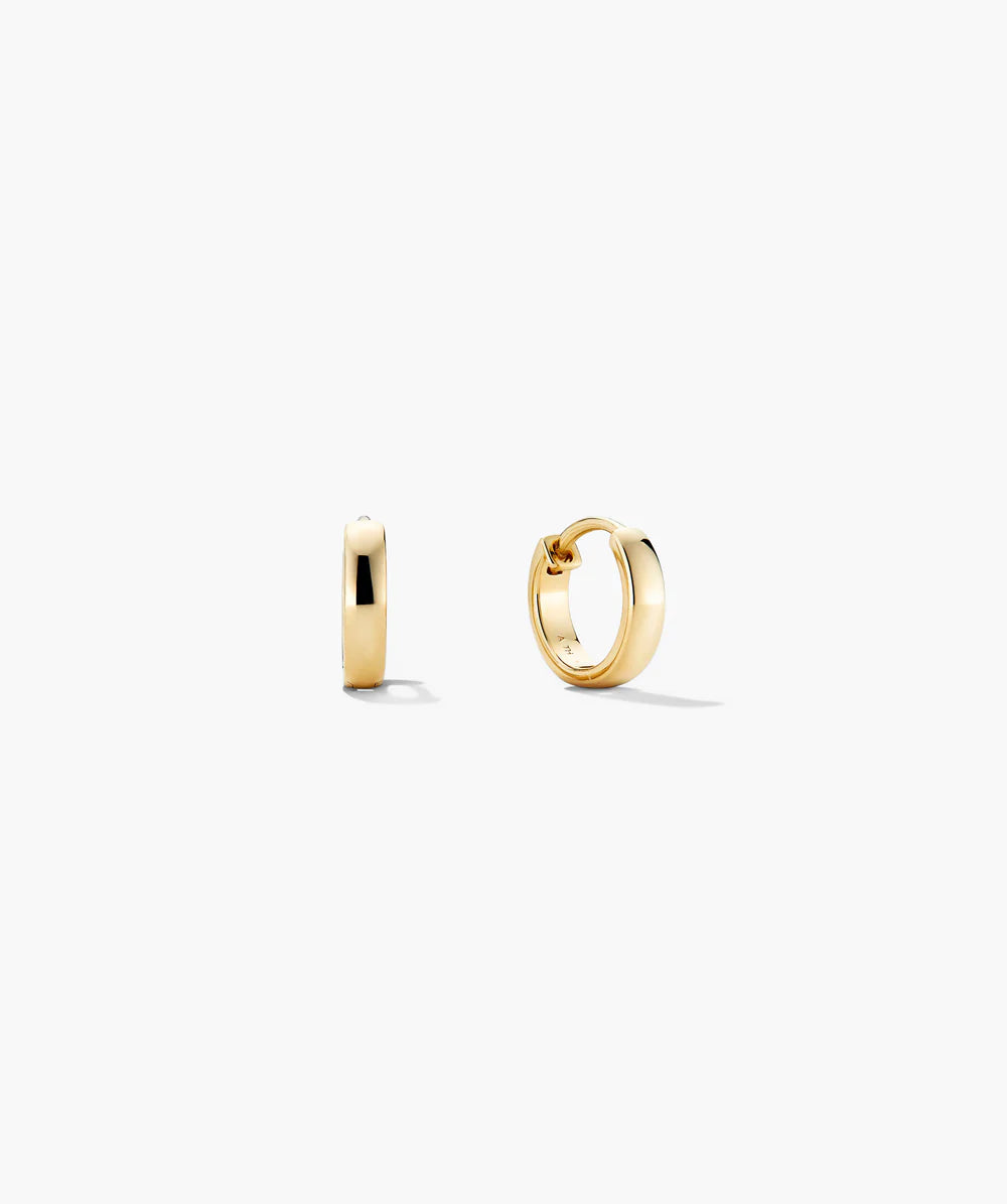 Bold Huggie Hoops