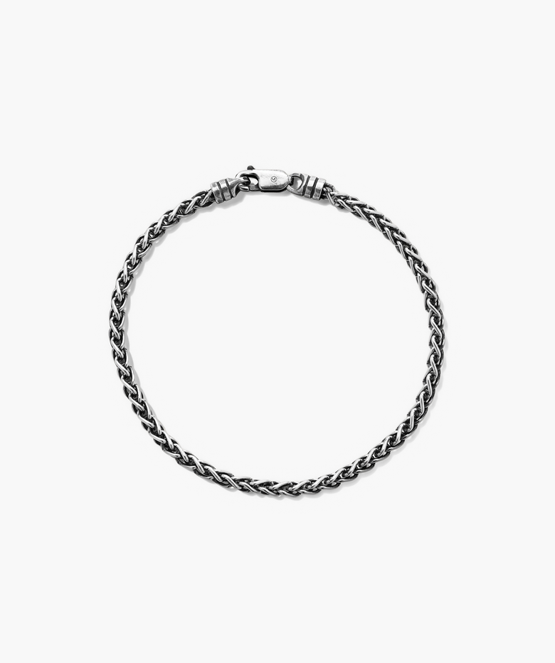 3.3mm Wheat Chain Bracelet