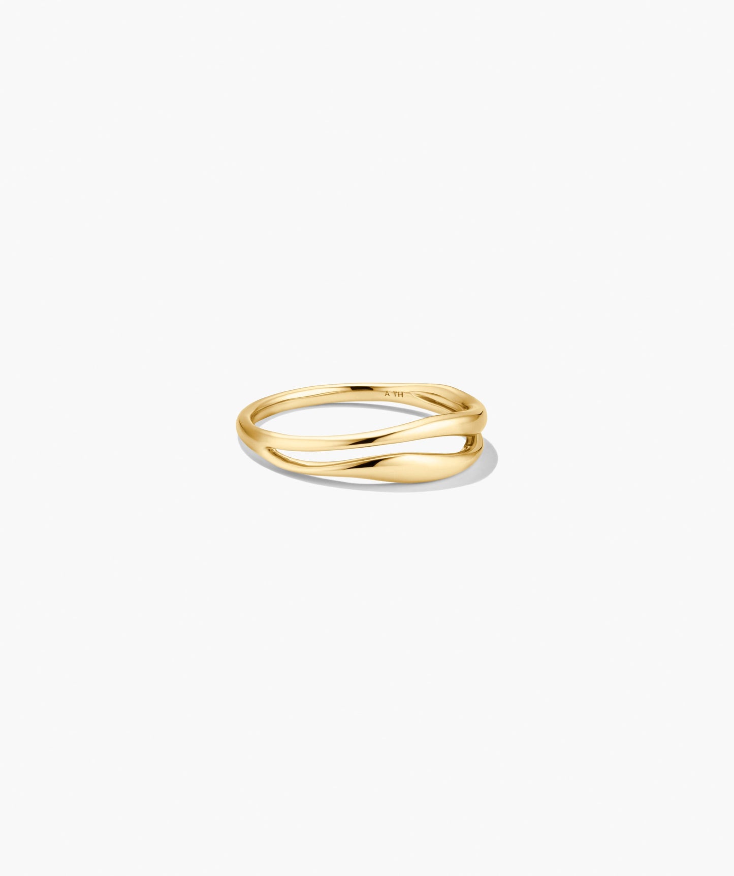 Texture Ring 14k | Salmon Gold