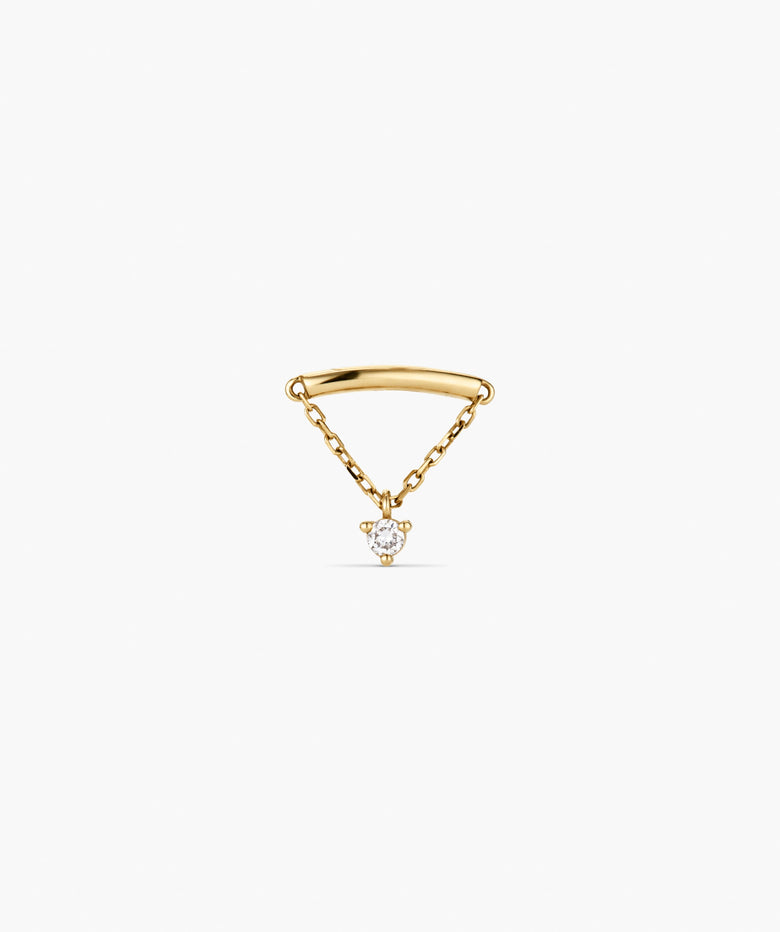 Piercing Studio - Bar Chain Stud