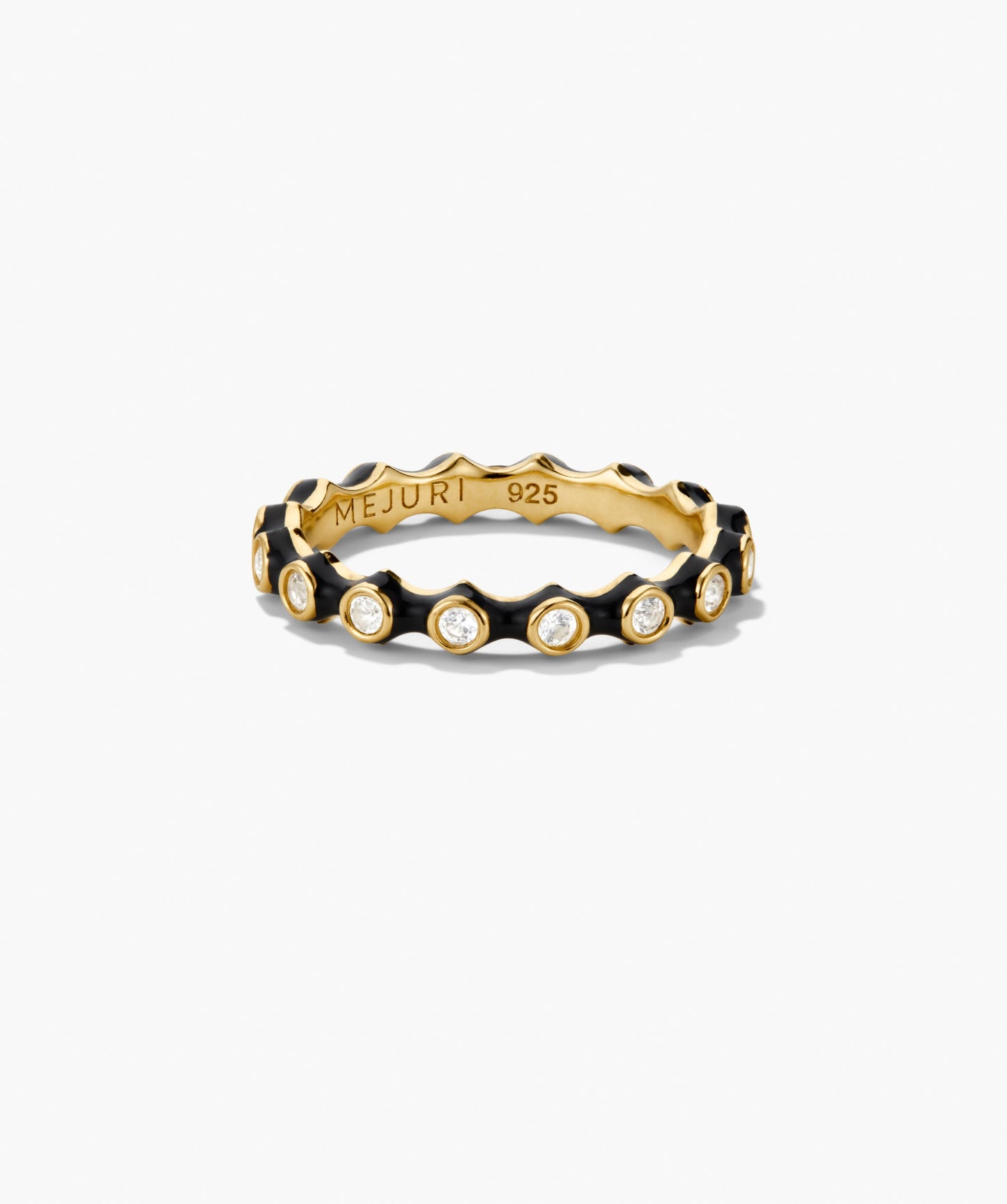 Charlotte Stacker Gemstone Enamel Ring