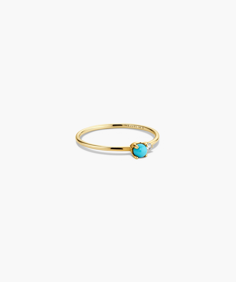 Pearl and Diamond Stacker Ring