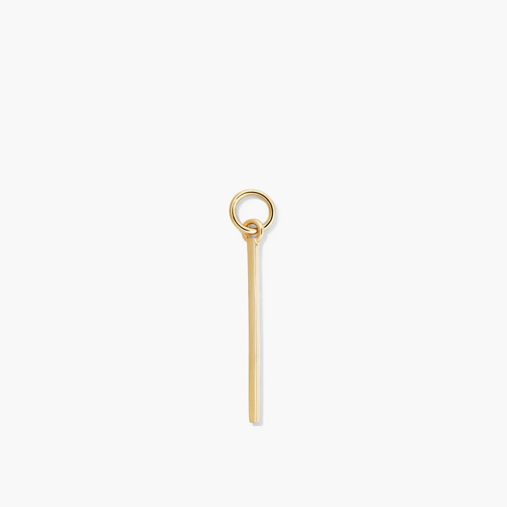 Single Bar Hoop Charm