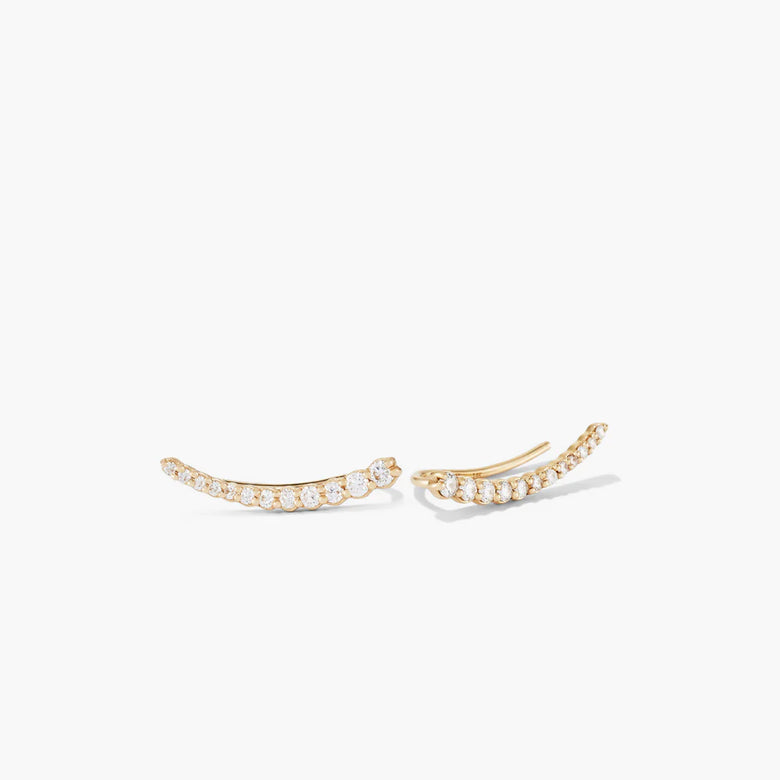 Pave Diamond Climbers