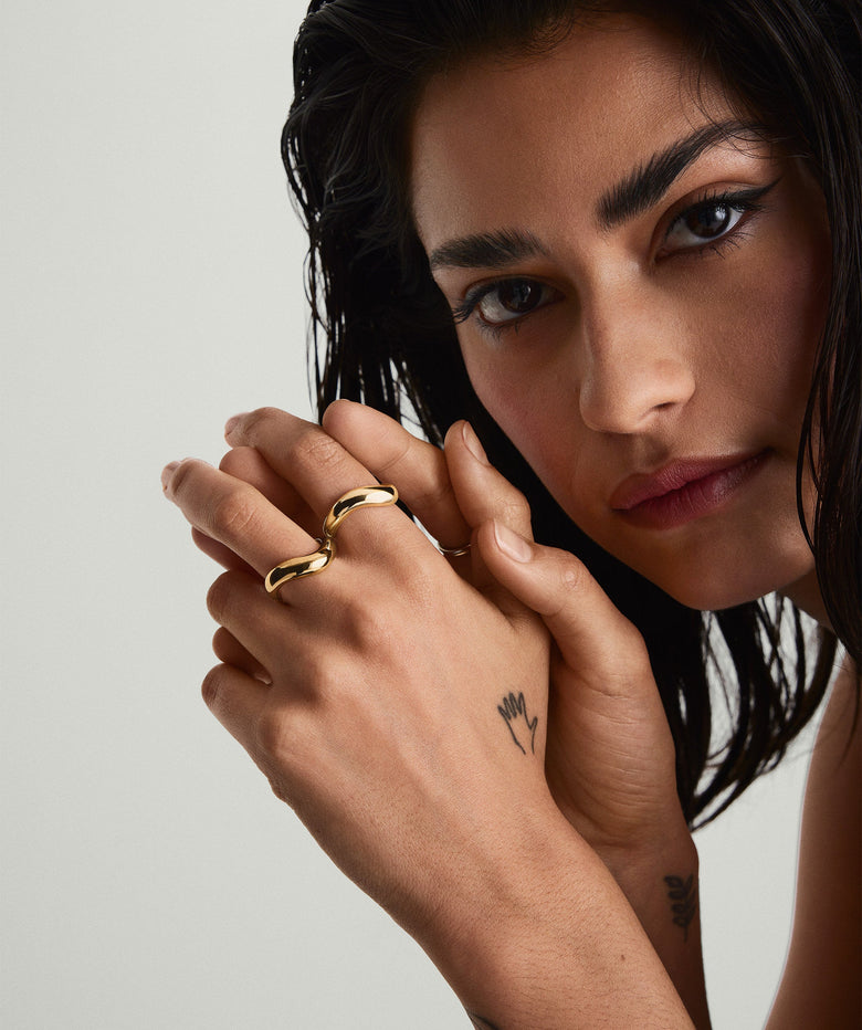 Dome Figure Ring