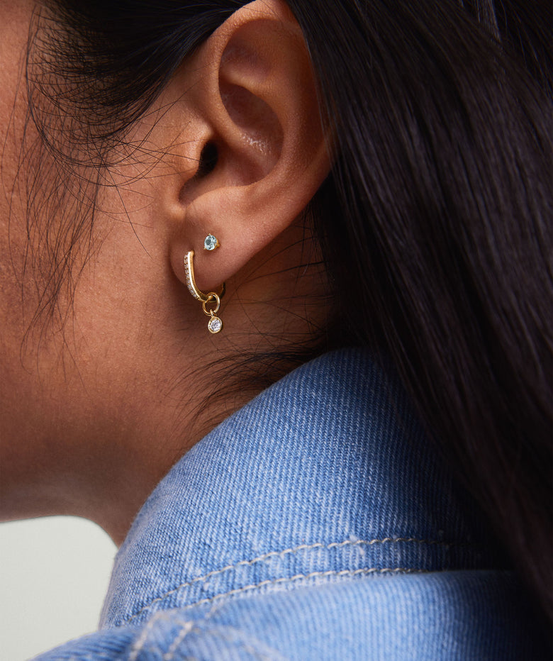 Gemstone Mini Studs