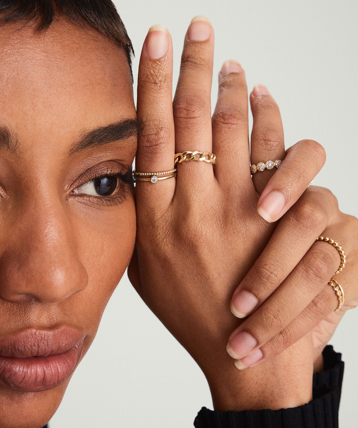 Bold Chain Ring