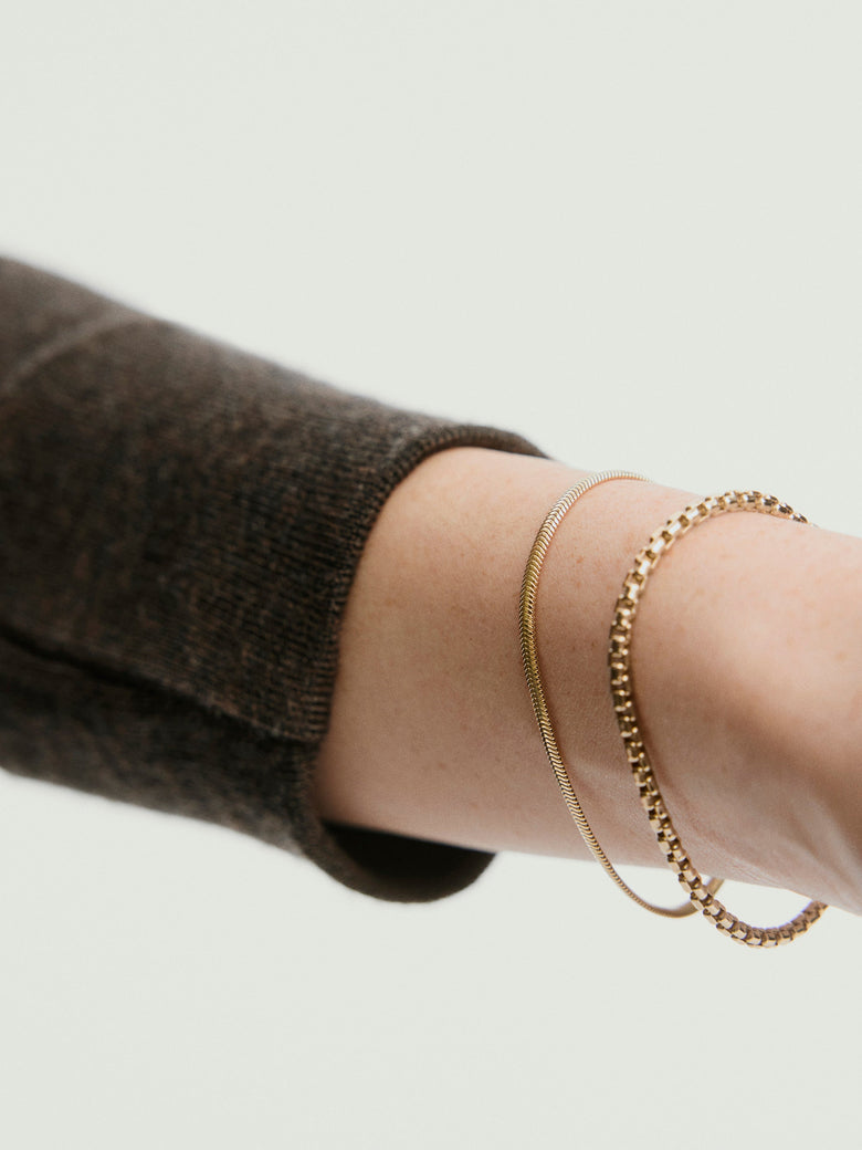 Snake Boa Chain Bracelet