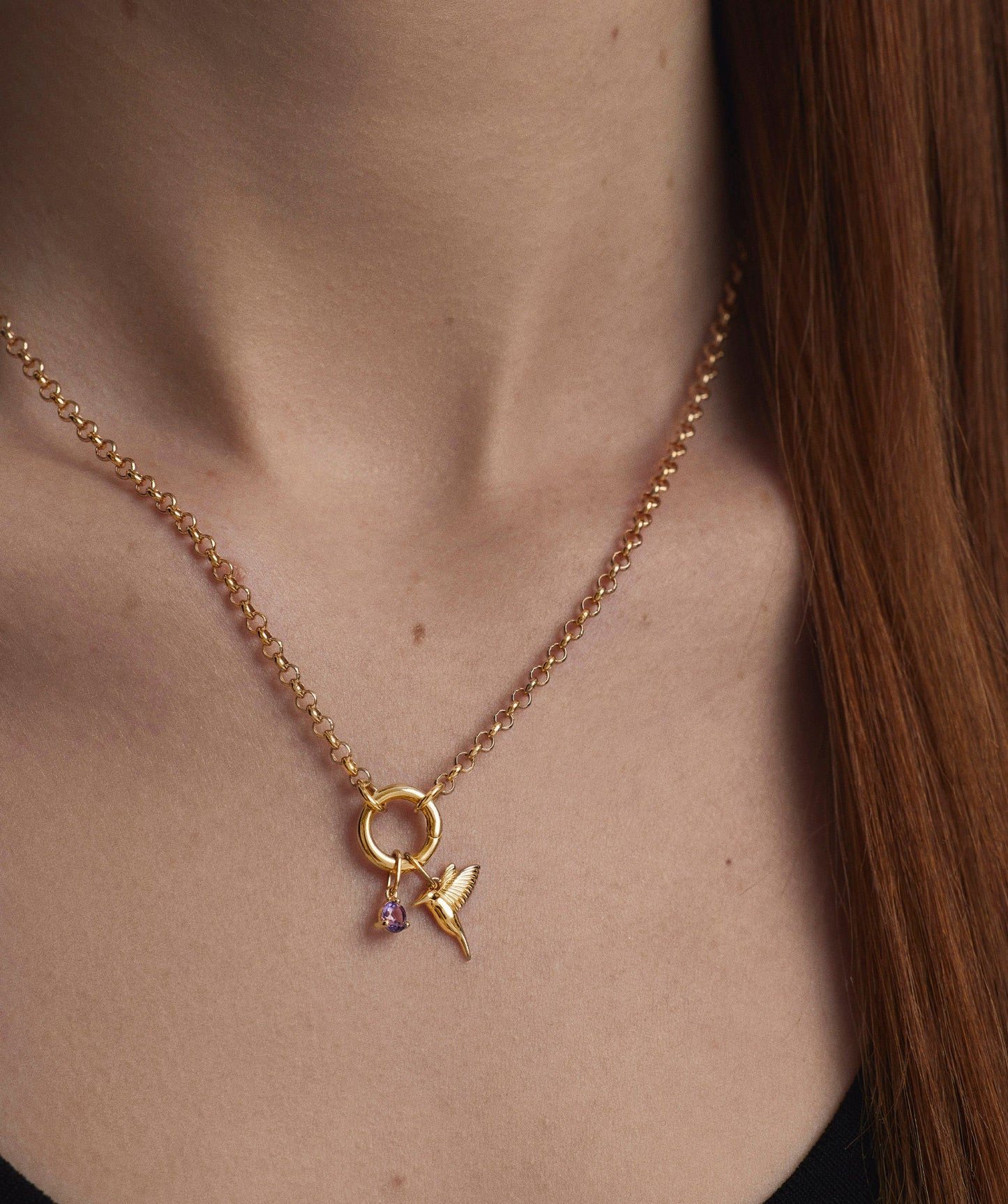 Hummingbird Charm