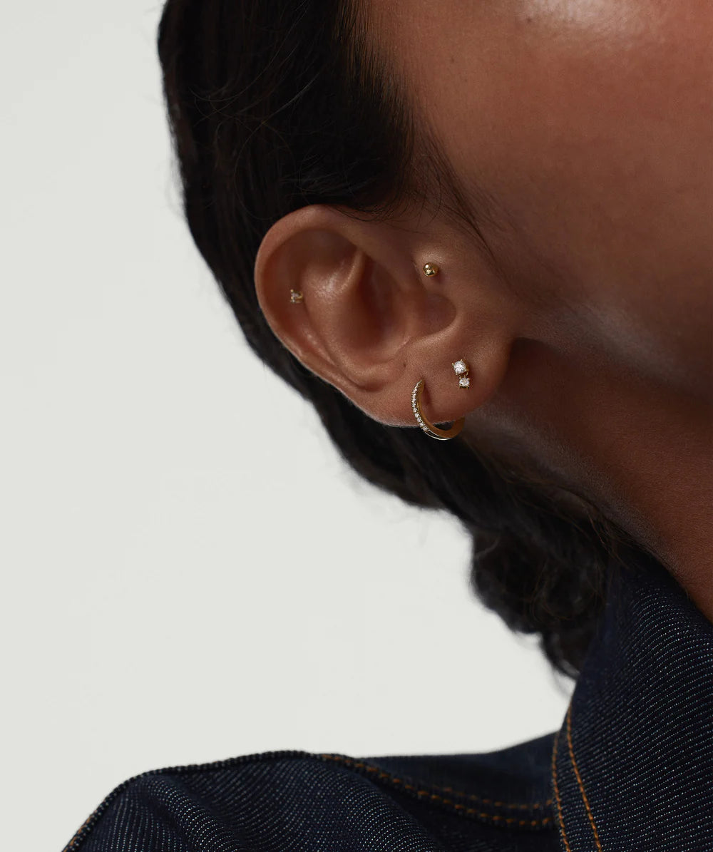 Piercing Studio - Diamond Droplet Stud