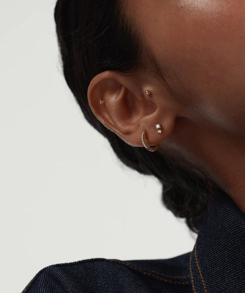 Piercing Studio - Diamond Droplet Stud