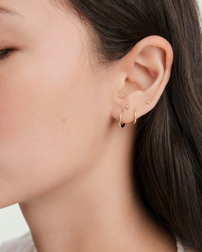 أقراط هاجي حلقية سهلة الارتداء