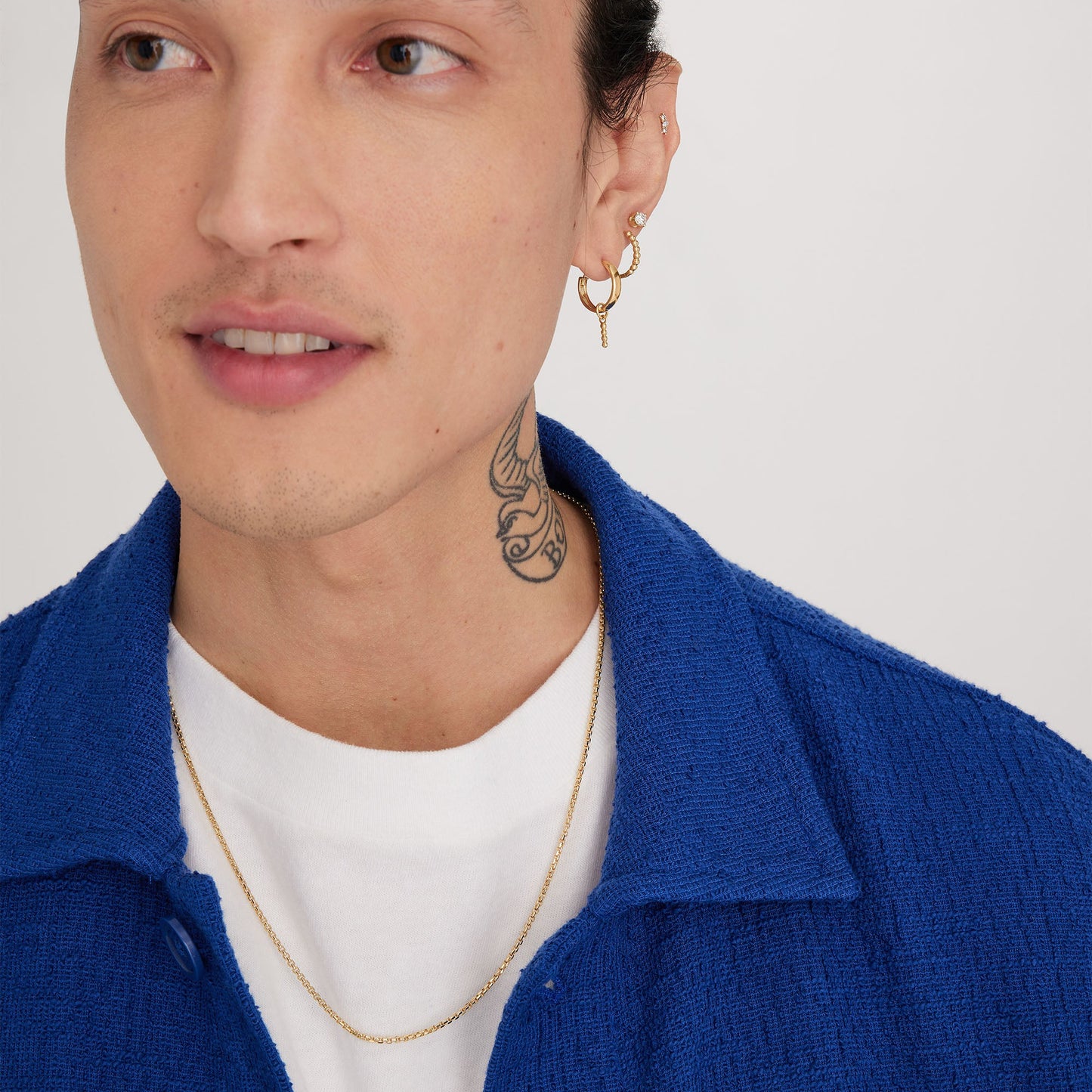 Round Box Chain Necklace