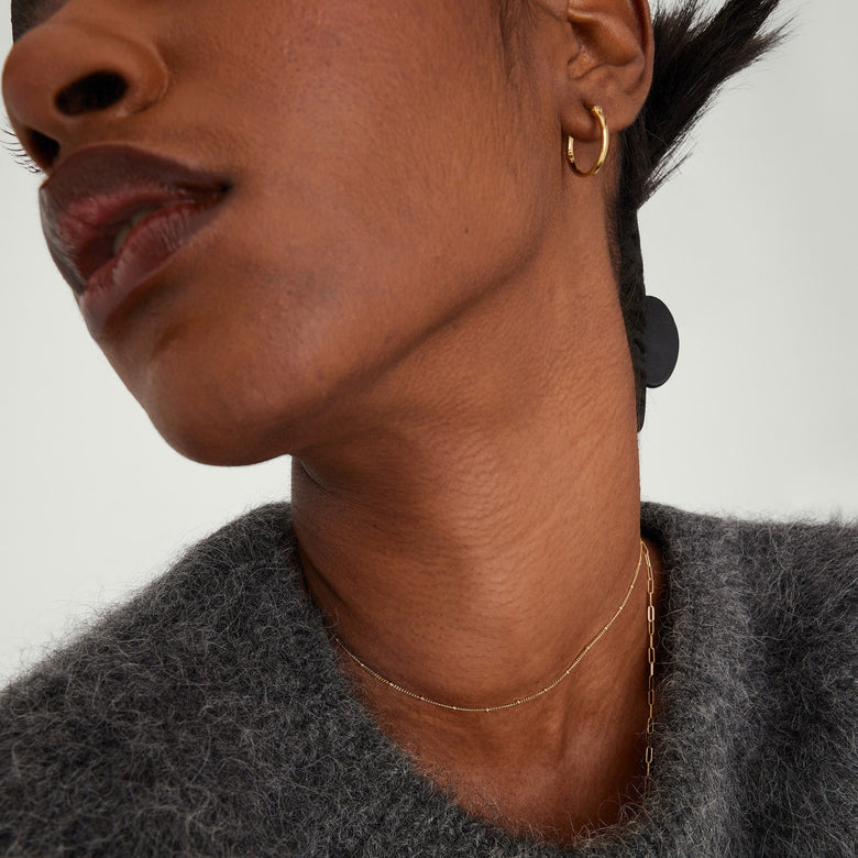 Spheres Chain Necklace
