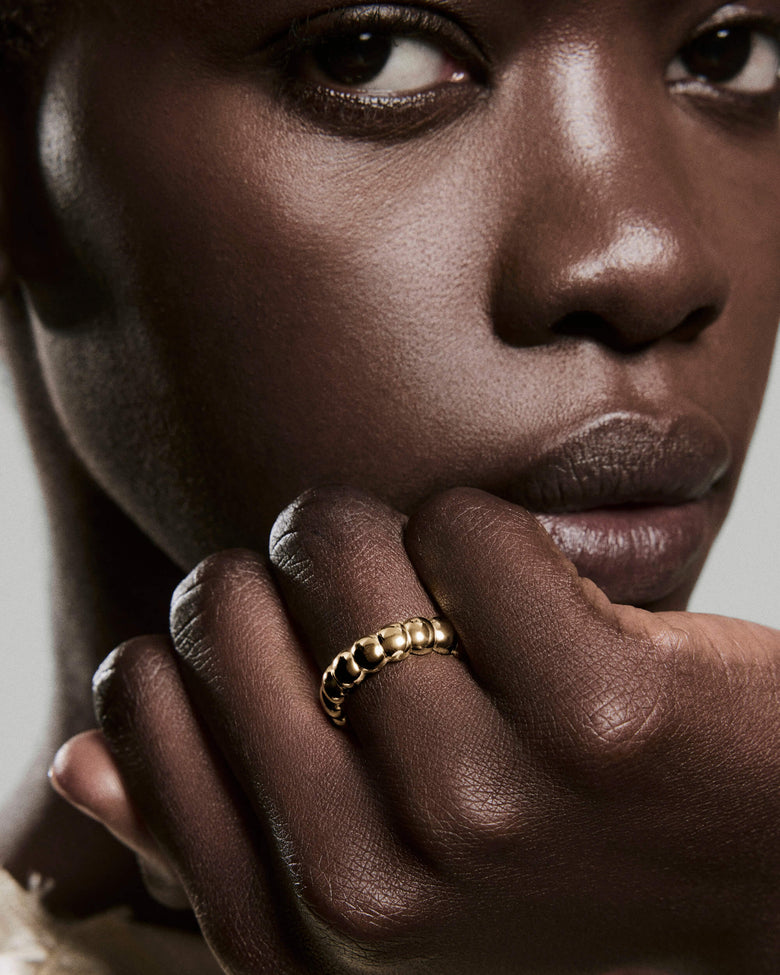 Puffy Charlotte Stacker Ring
