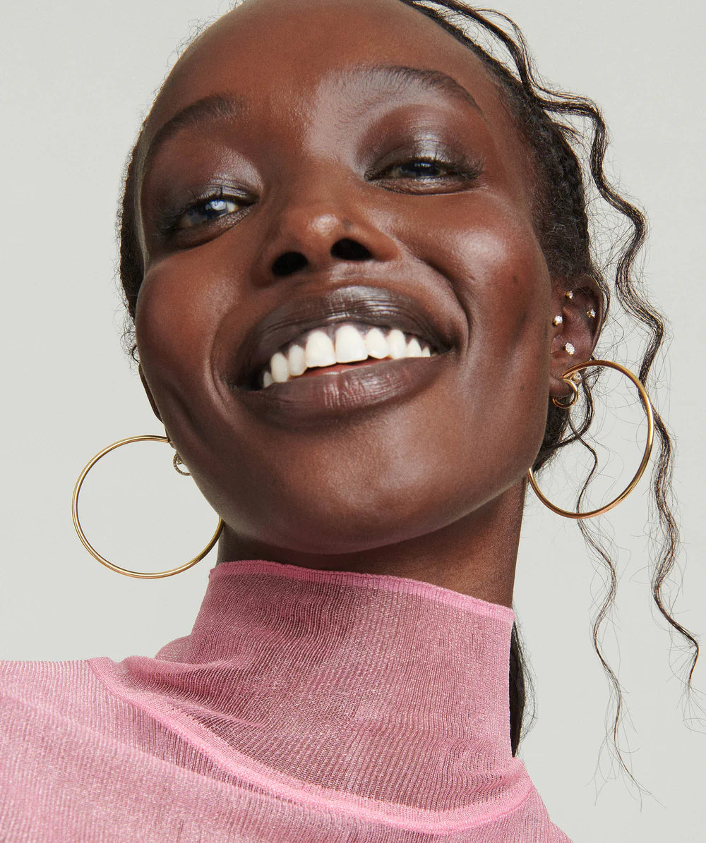 Oversized Thin Hoops