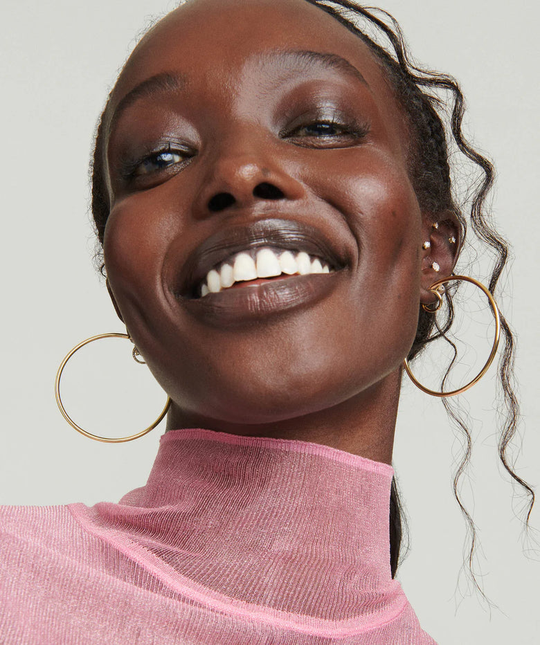 Oversized Thin Hoops