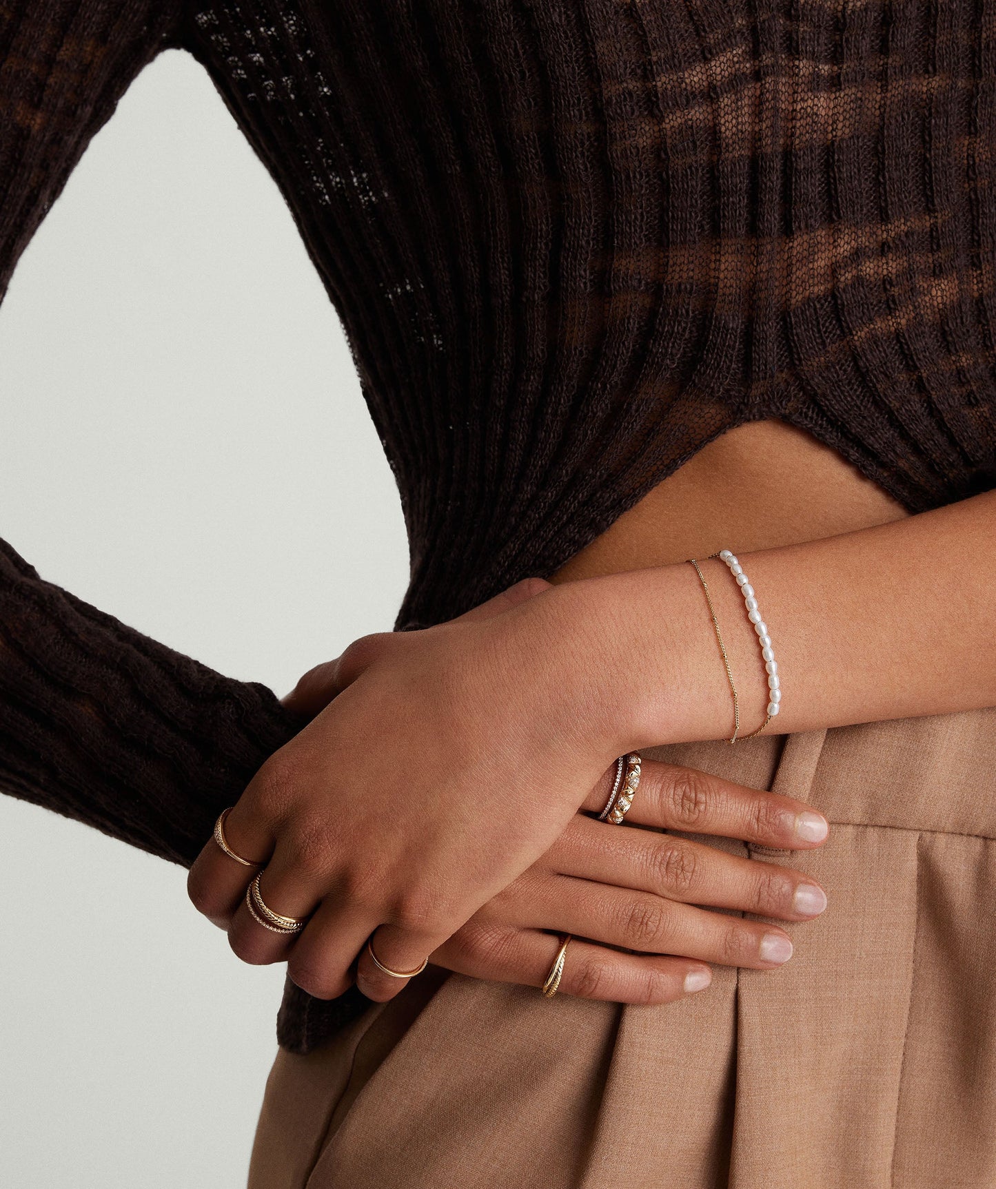 Tiny Pearl Bracelet