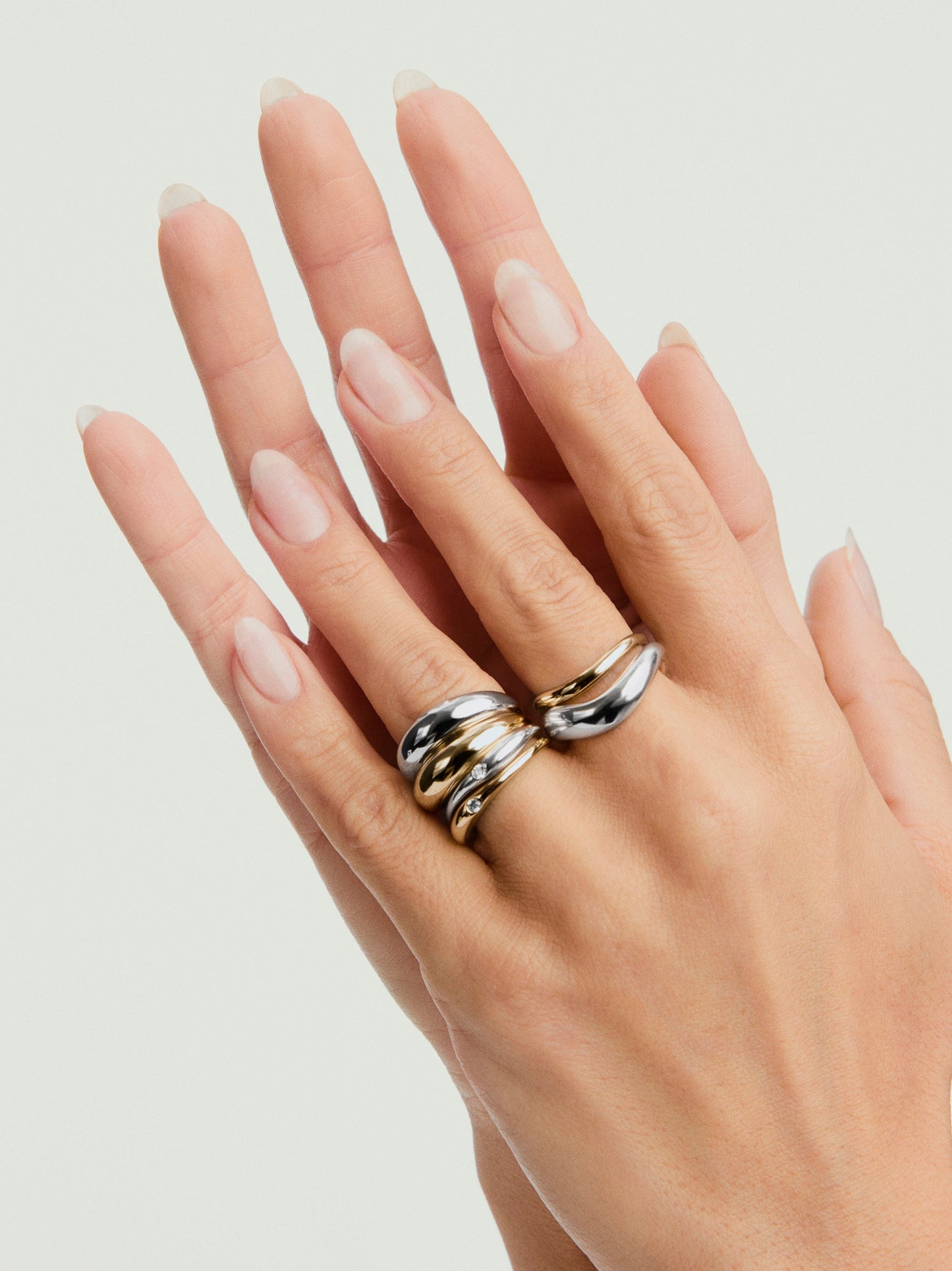 Thin Dome Ring Round LGD