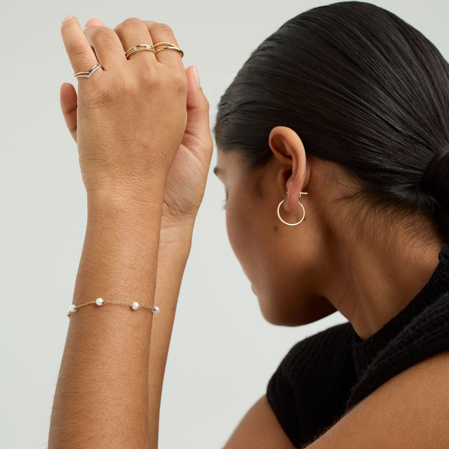 Mini Pearl Satellite Bracelet