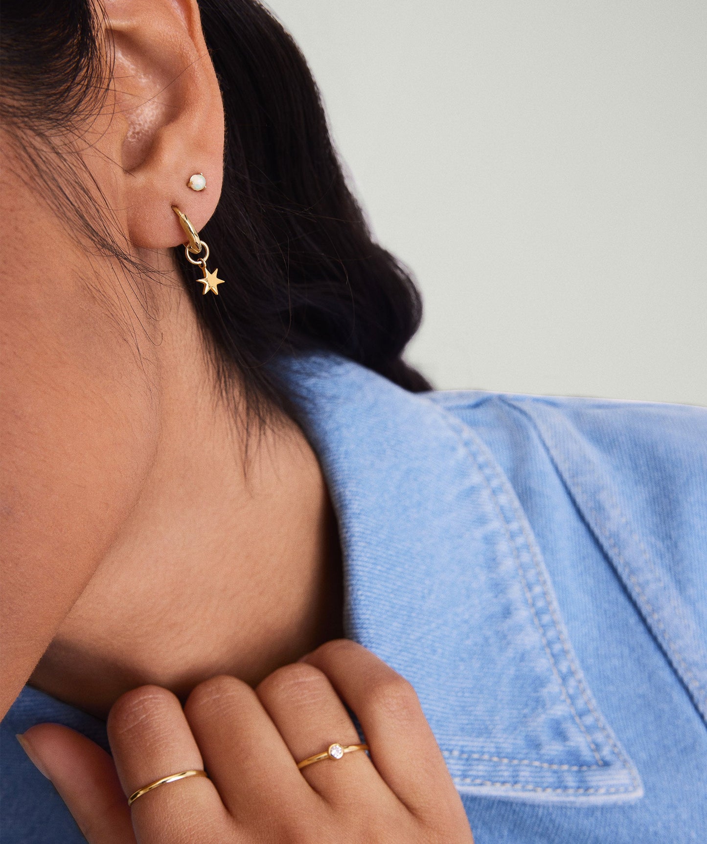 Gemstone Mini Studs