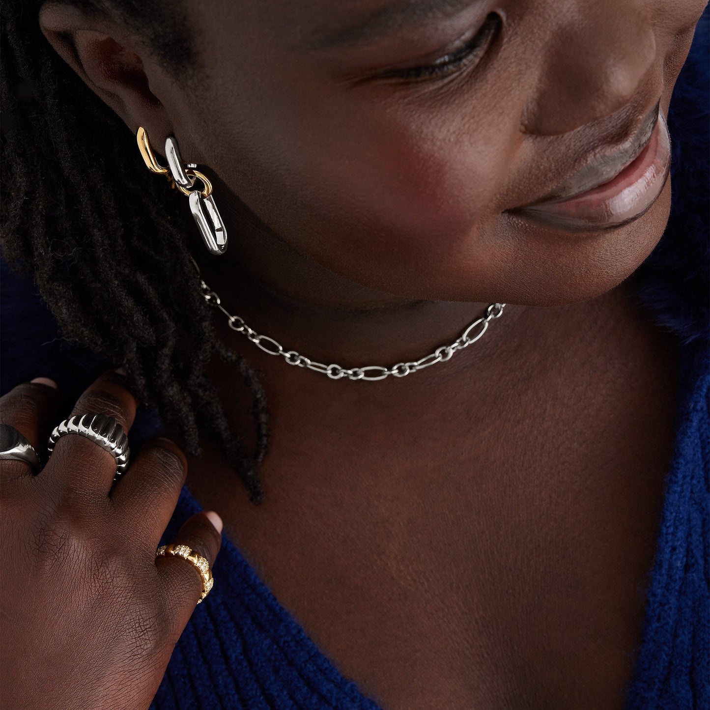 Mixed Convertible Link Earrings