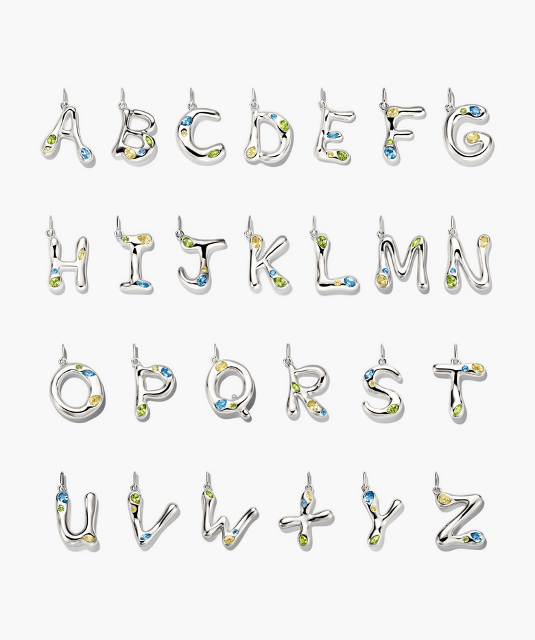 Mejuri Letter Pendant