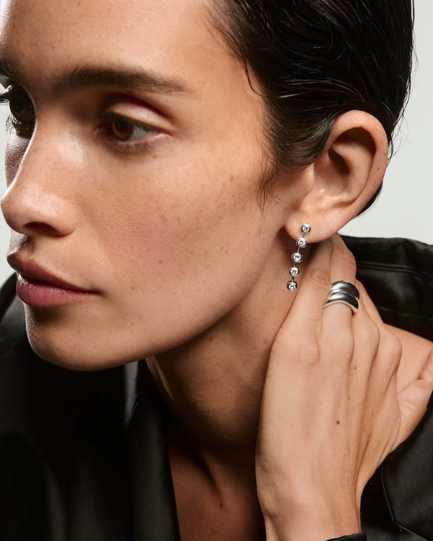 LGS Drop Tennis Earring