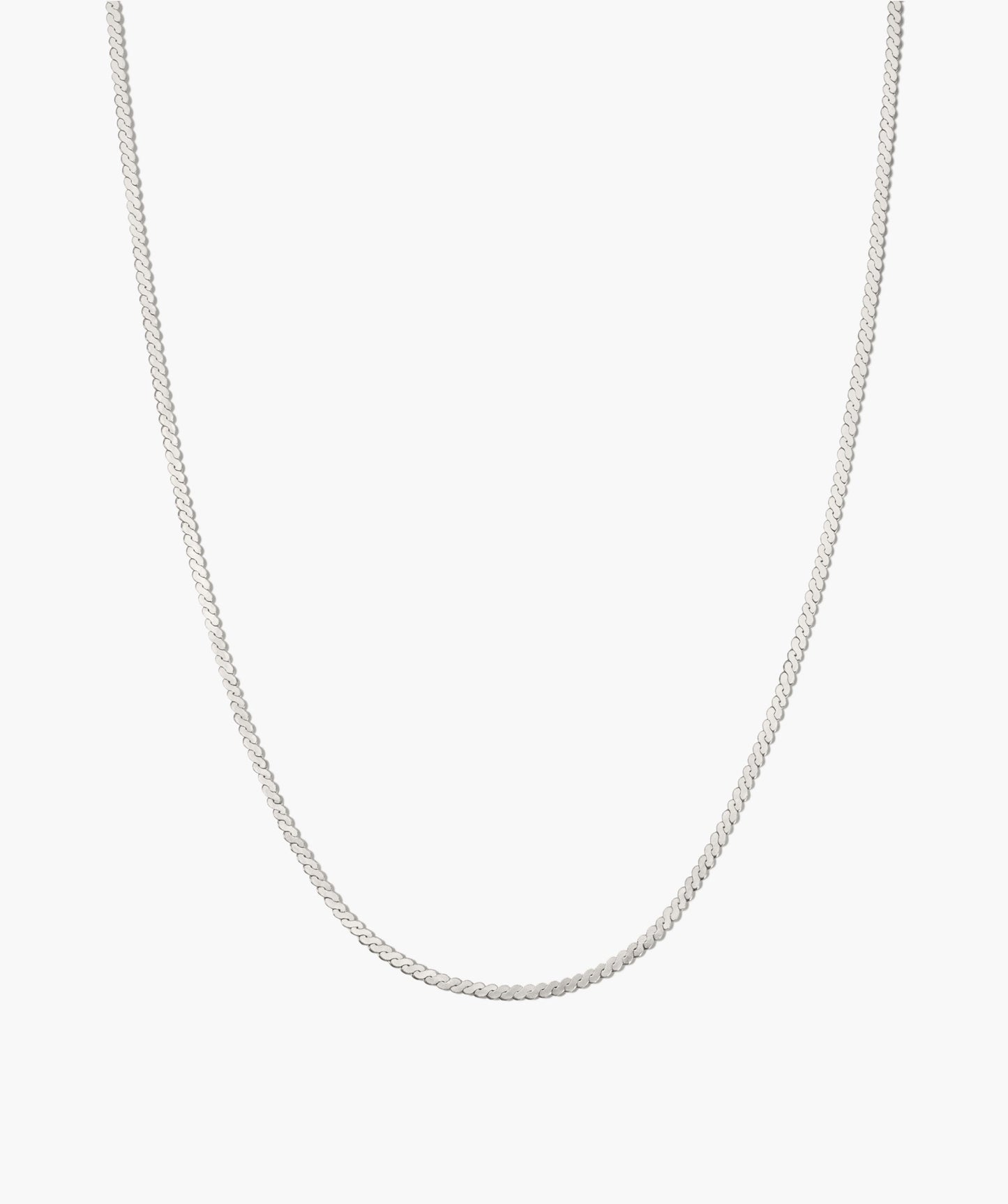 Bundle 4: Serpentine Necklace Silver