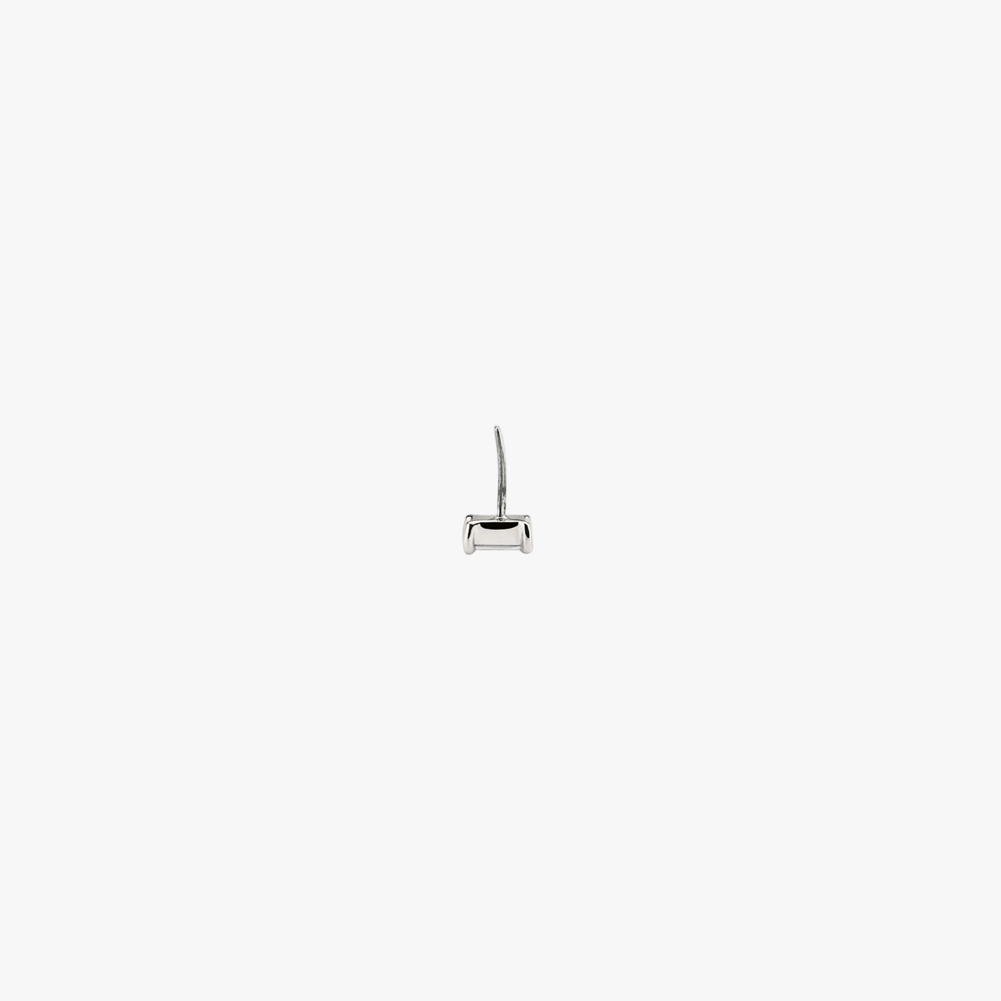 Pos - Baguette Diamond Flat Back Stud