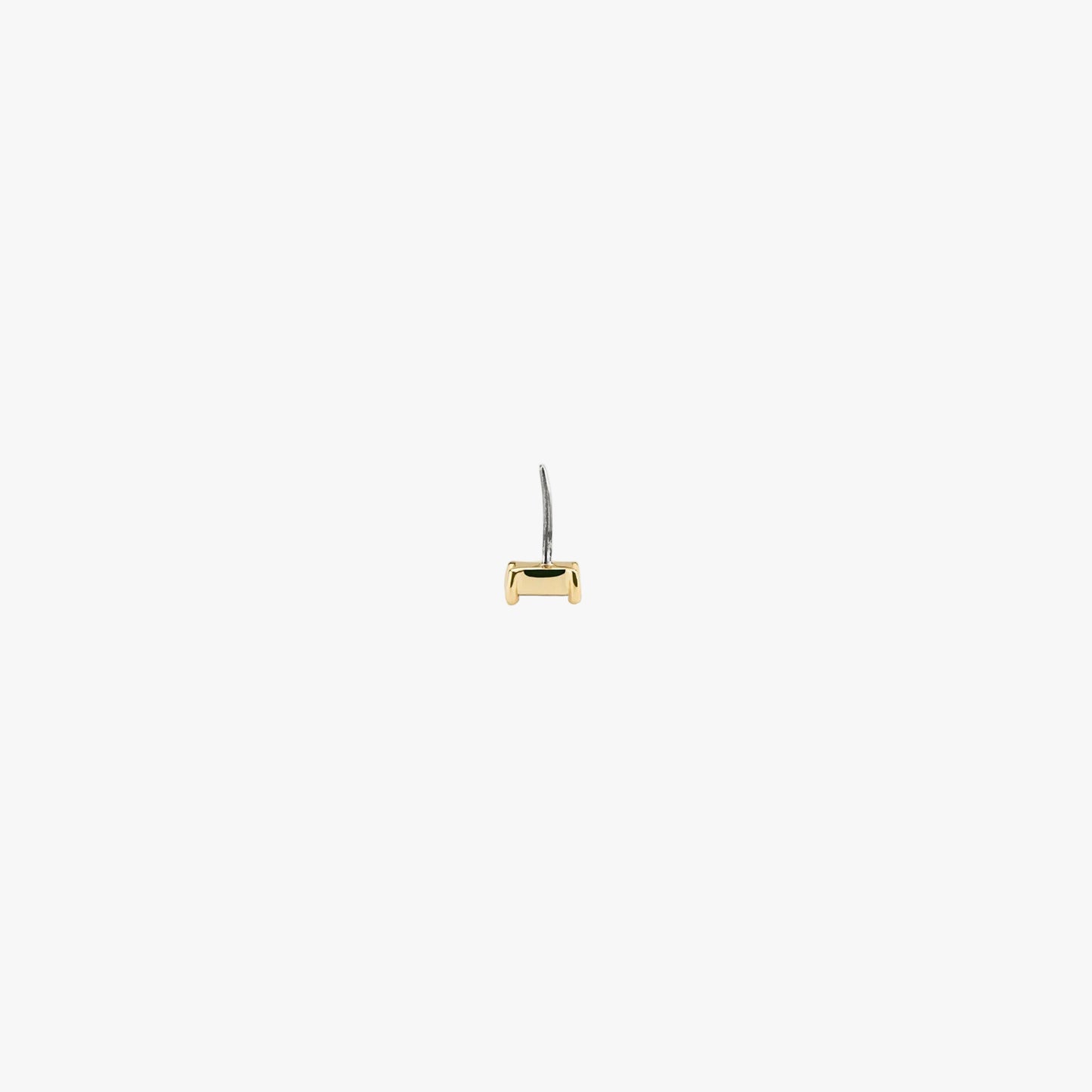 Pos - Baguette Diamond Flat Back Stud