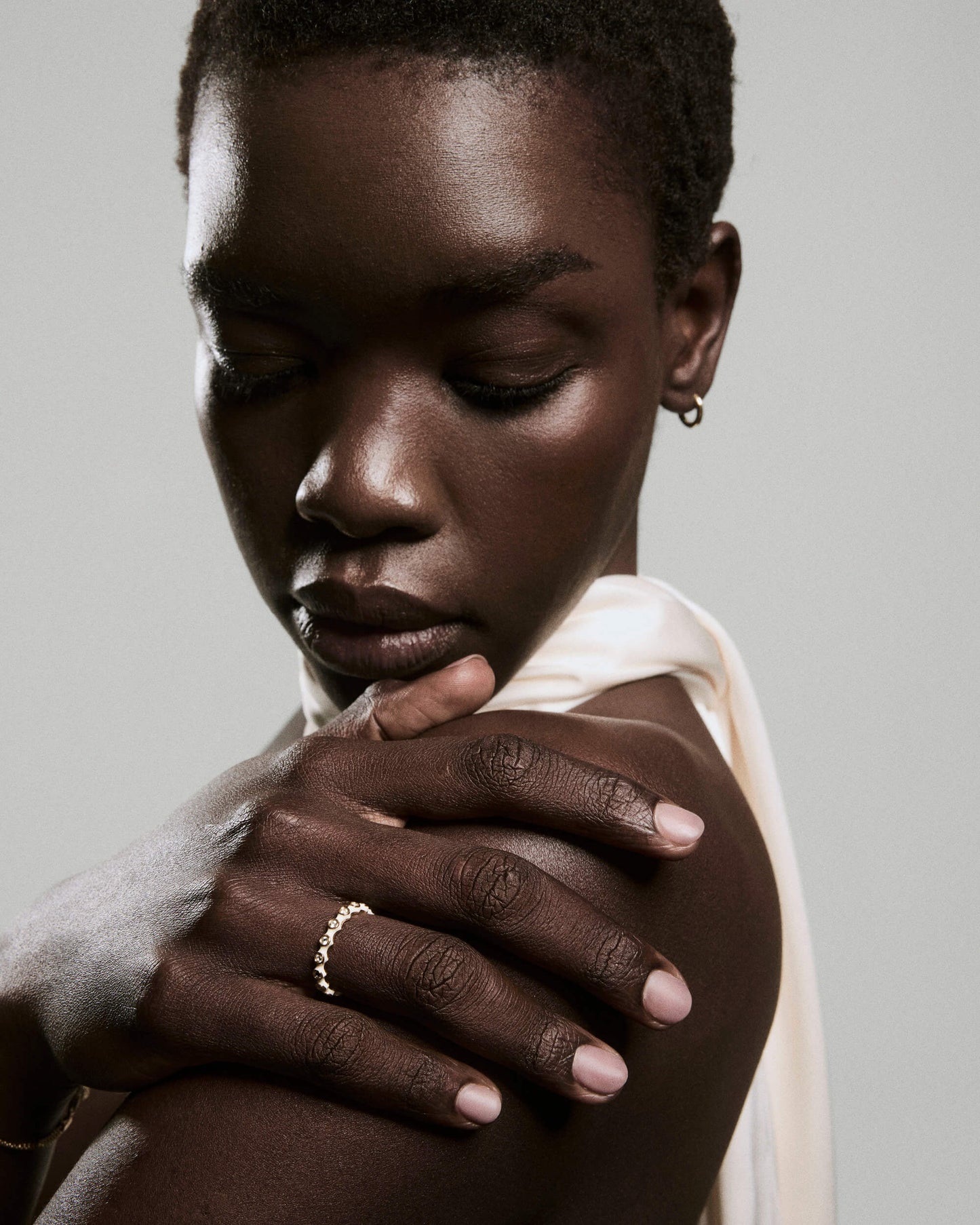 Charlotte Stacker Gemstone Enamel Ring