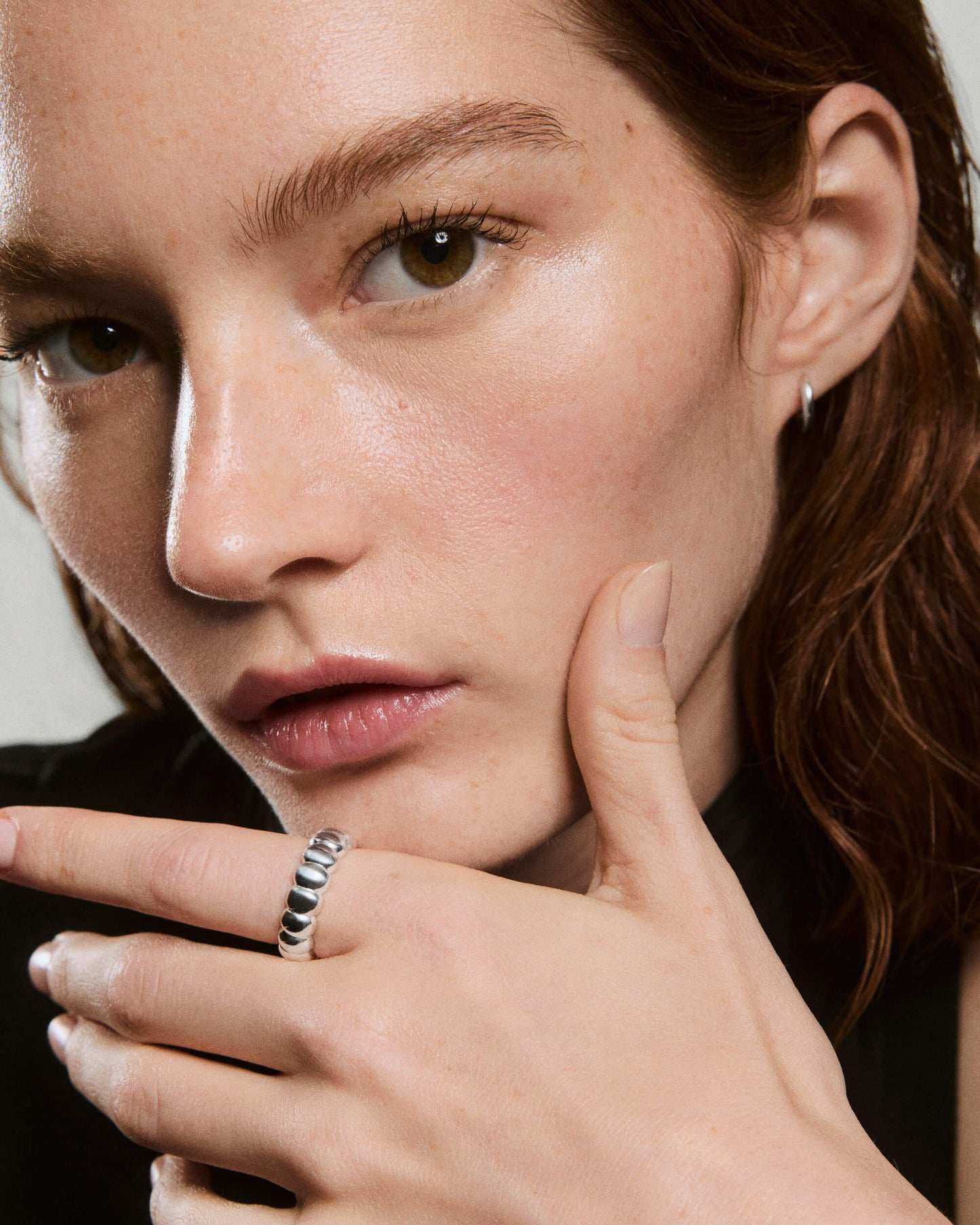 Puffy Charlotte Stacker Ring