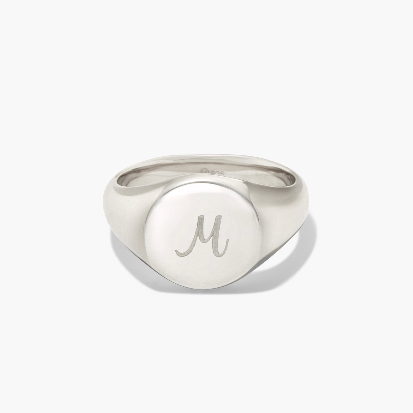 Bold Round Signet Ring