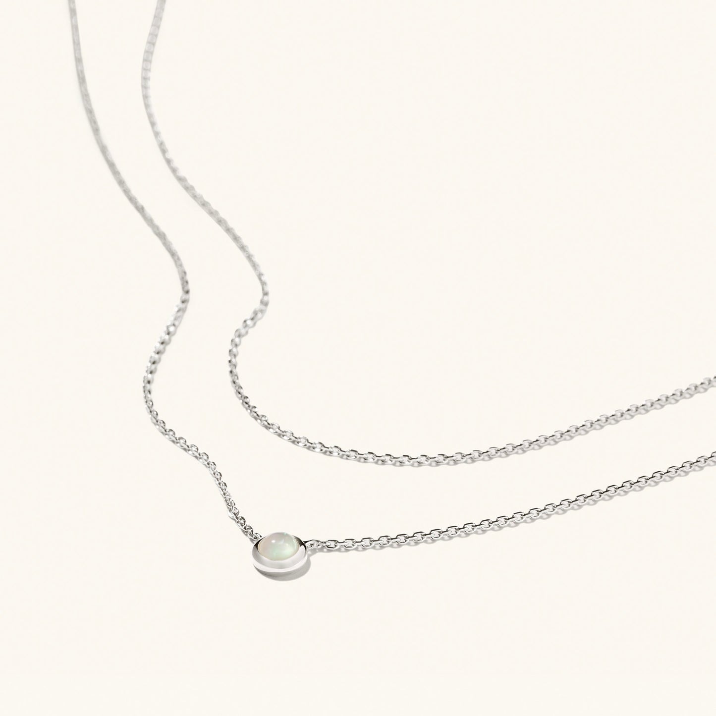 Layered Opal Necklace