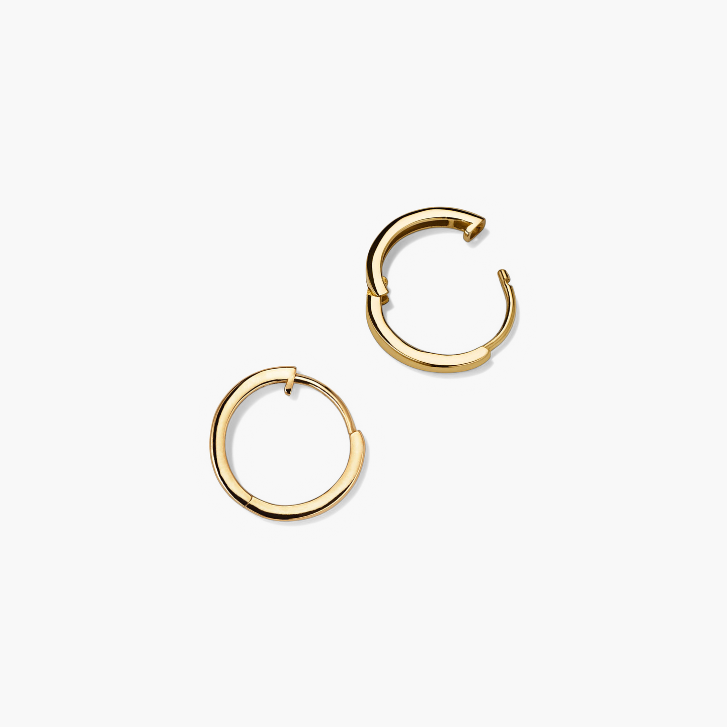 Easy Huggie Hoops