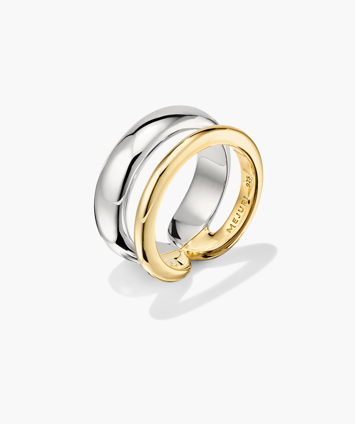 Mixue Rings Duet Mixed Ring – Mejuri Kuwait