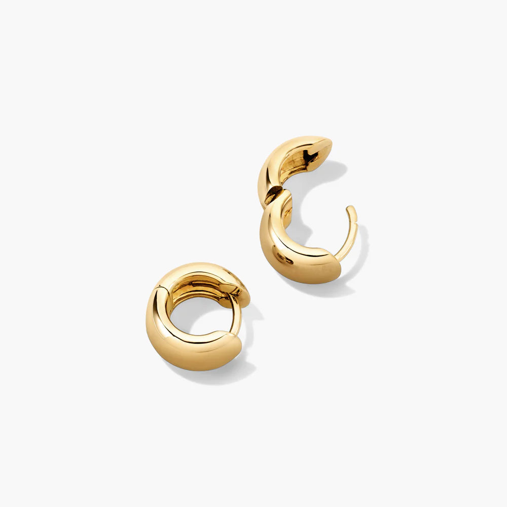Chunky Huggie Hoops