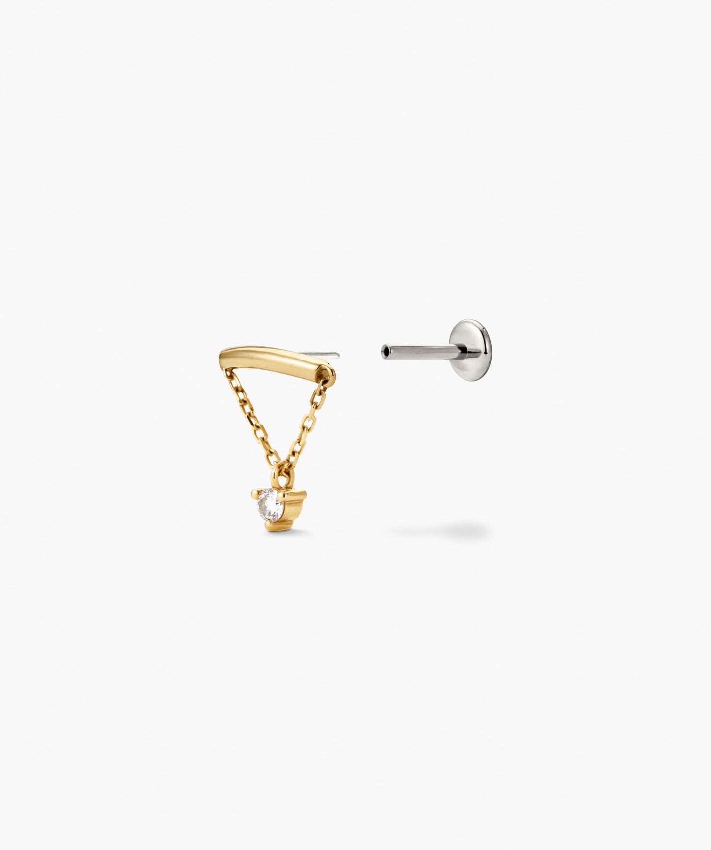 Piercing Studio - Bar Chain Stud