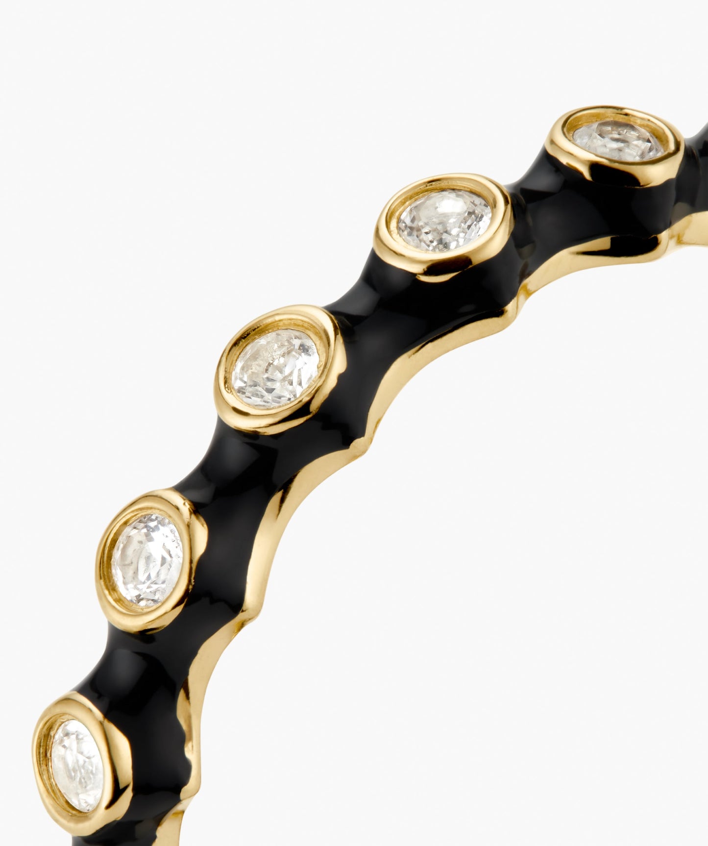 Charlotte Stacker Gemstone Enamel Ring