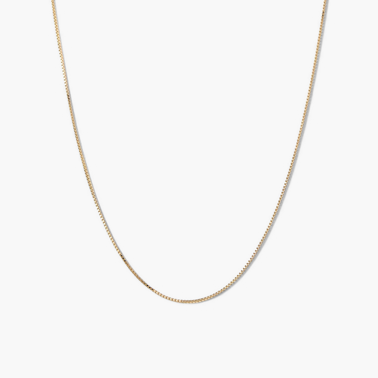 Baby Box Chain Necklace