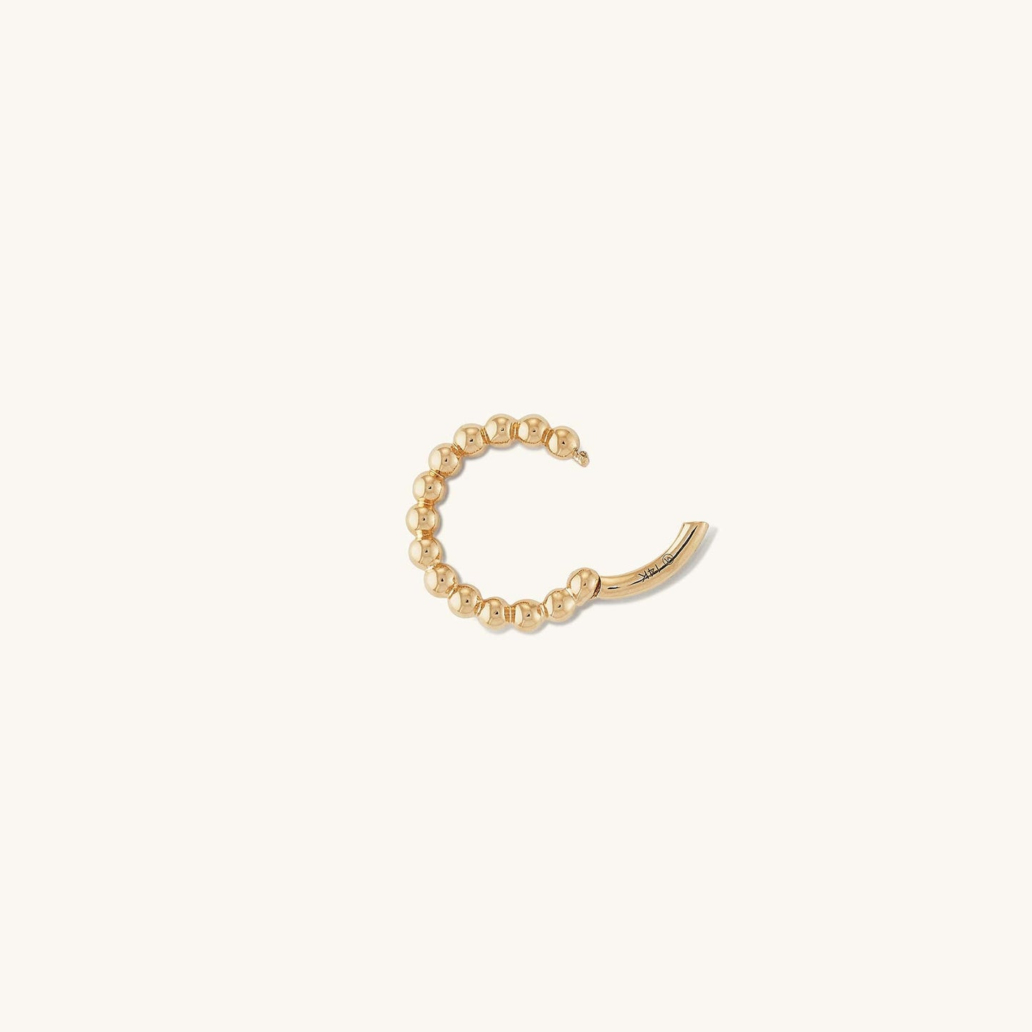Cartilage Beaded Mini Hoop
