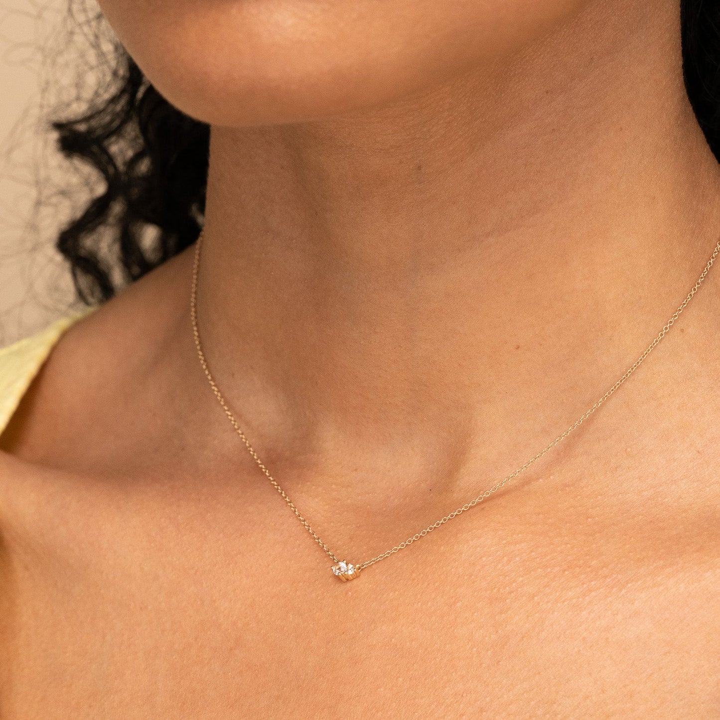 Opal and Sapphire Hue Necklace