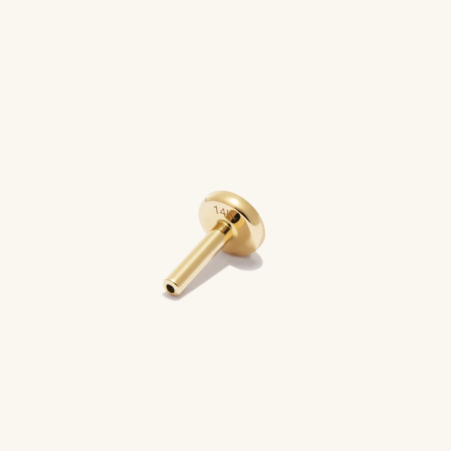 14k YG Labret 18 Gauge